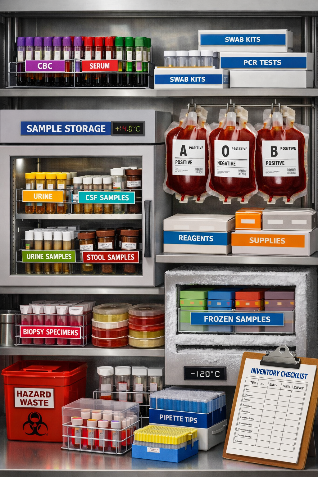 Laboratory and clinical sample tracking